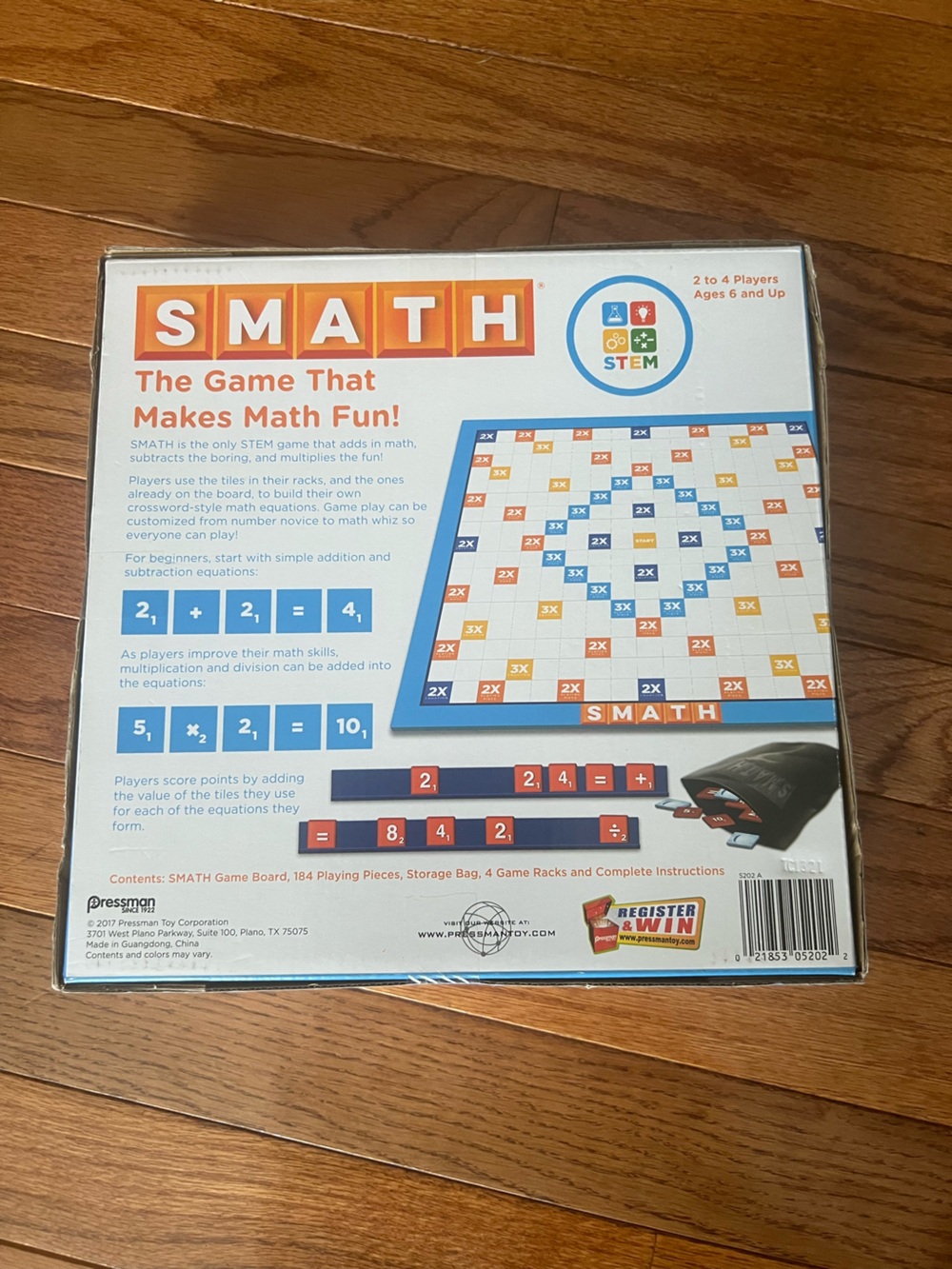 Pressman Smart Math Game-New - Picture 2 of 2